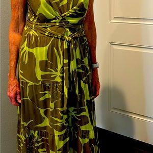 Cabi summer dress, fully lined. Beautiful, cool and flowy!